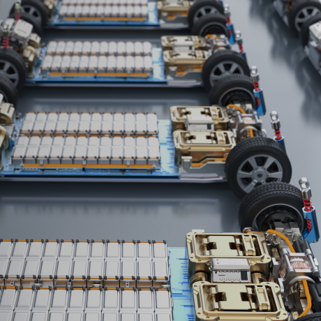 Photography of modern cars being assembled.